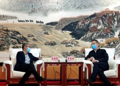 leyu.乐鱼系统与榆林共商现代数字城市建设